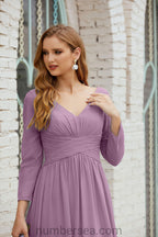 Numbersea Bridesmaid Dress Chiffon Formal Party Dress Evening Dress 28016-numbersea