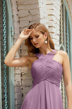 Halter Bridesmaid Dresses Formal Cocktail Prom Gown 28015-numbersea