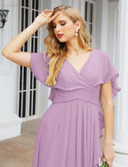 Numbersea Bridesmaid Dresses Backless Formal Prom Gowns for Evening Party Mother of The Bride Dress 28040-numbersea