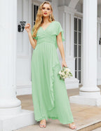 Numbersea Bridesmaid Dresses Backless Formal Prom Gowns for Evening Party Mother of The Bride Dress 28040-numbersea