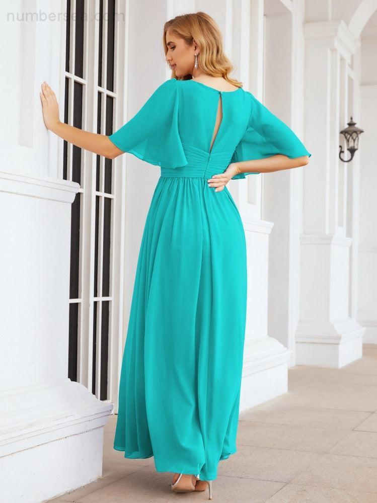 Numbersea Bridesmaid Dresses for Women Wedding Long Party Prom Dress 28068-numbersea