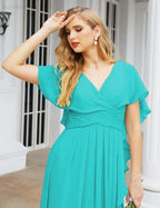 Numbersea Bridesmaid Dresses Backless Formal Prom Gowns for Evening Party Mother of The Bride Dress 28040-numbersea
