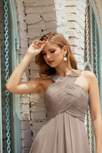 Halter Bridesmaid Dresses Formal Cocktail Prom Gown 28015-numbersea