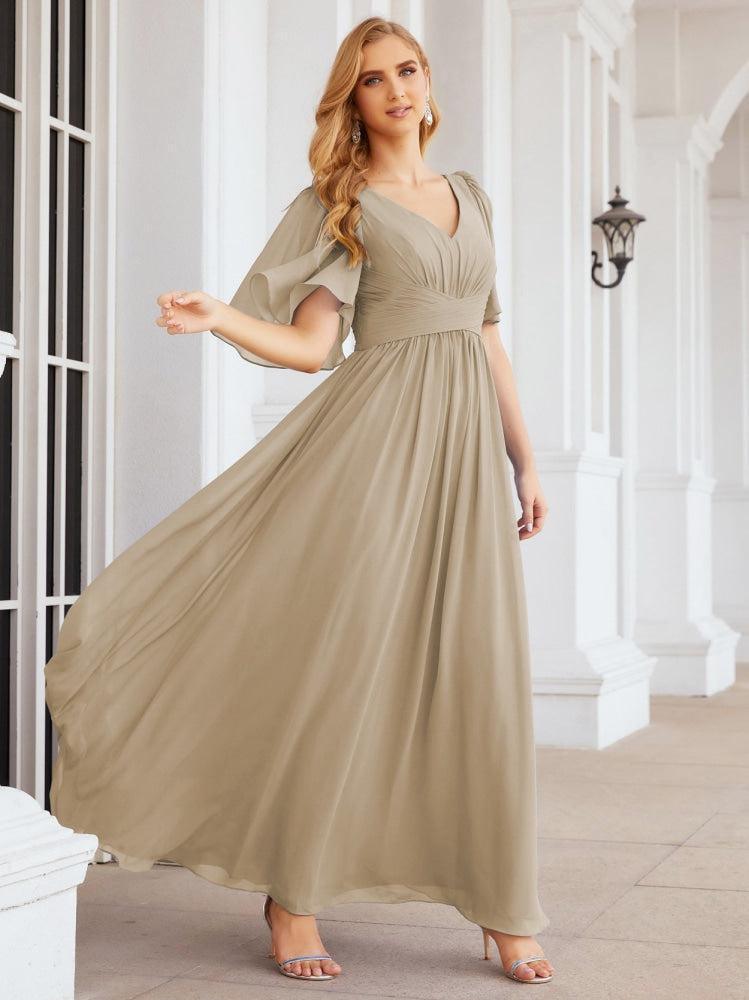 Numbersea Bridesmaid Dresses for Women Wedding Long Party Prom Dress 28068-numbersea