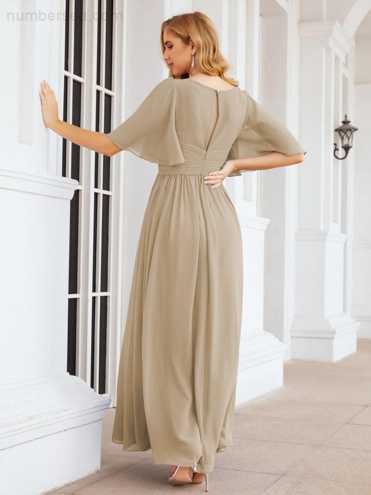 Numbersea Bridesmaid Dresses for Women Wedding Long Party Prom Dress 28068-numbersea