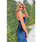 Sweetheart Spaghetti Straps Lace-Up Velvet Long Prom Evening Dress