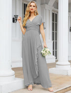 Numbersea Bridesmaid Dresses Backless Formal Prom Gowns for Evening Party Mother of The Bride Dress 28040-numbersea