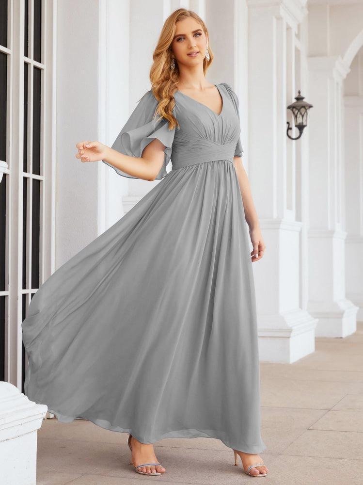 Numbersea Bridesmaid Dresses for Women Wedding Long Party Prom Dress 28068-numbersea