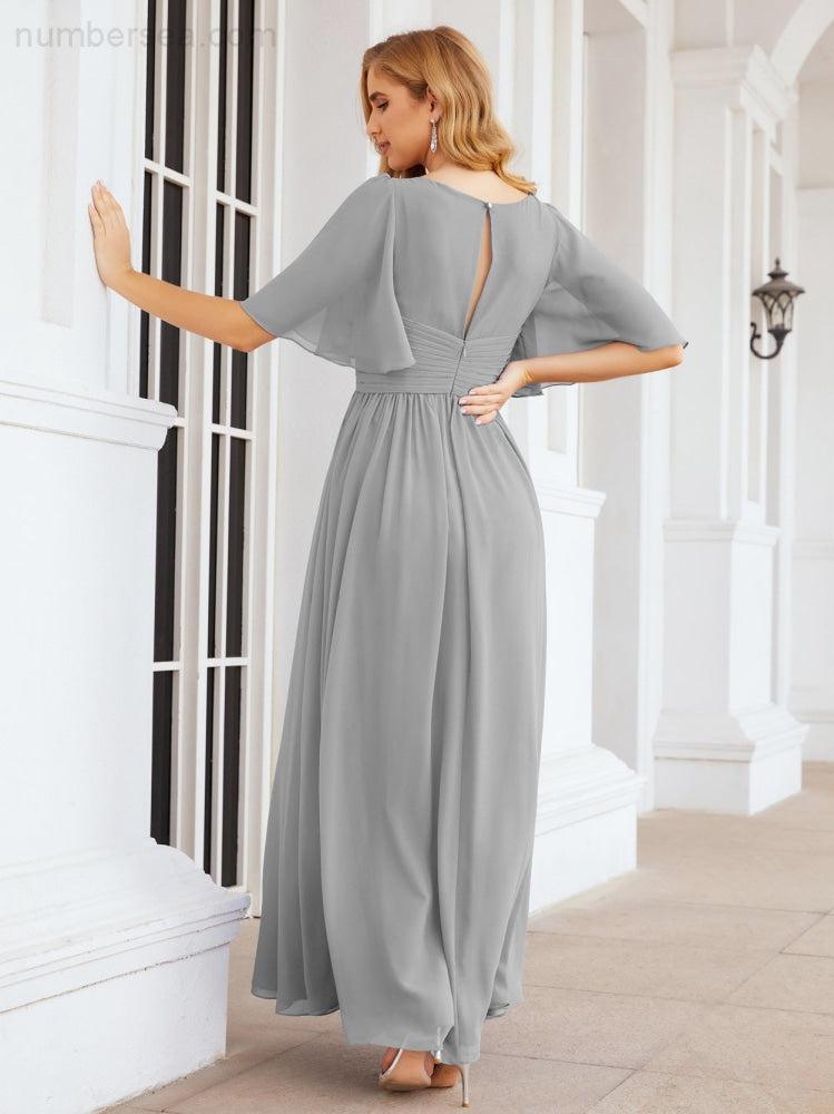 Numbersea Bridesmaid Dresses for Women Wedding Long Party Prom Dress 28068-numbersea