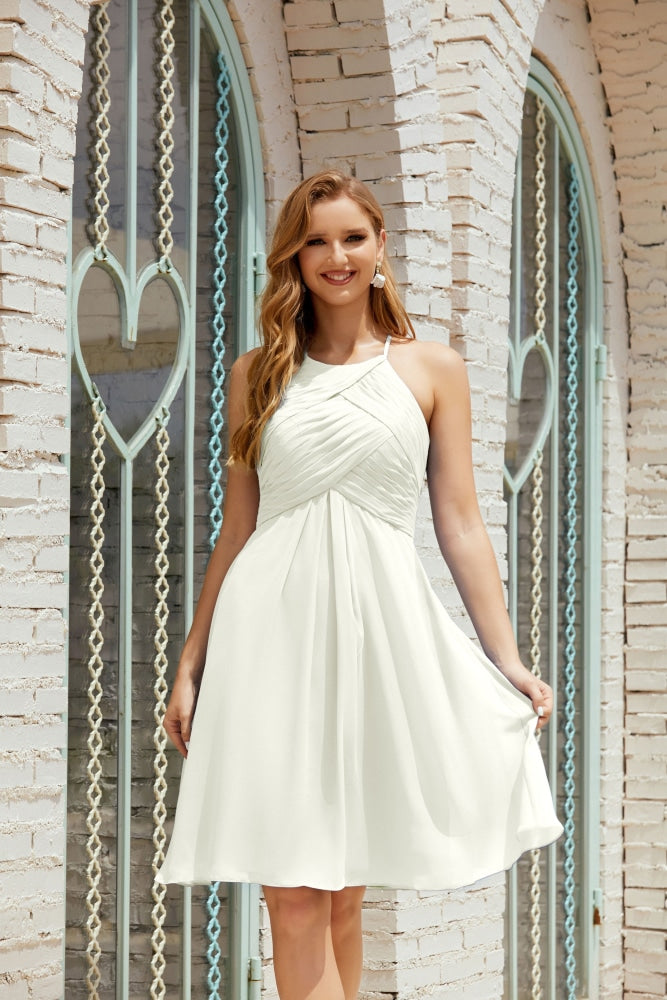 Formal Cocktail Prom Gown Homecoming Dresses 28014 Ivory