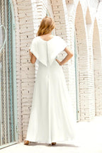 Numbersea Mother Of The Bride Dresses Plus Size V-Neck Floor Length Formal Prom Dress For Wedding