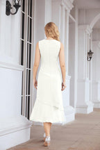 Two-Piece A-Line Mother Of The Bride Dress Formal Party Gown 28072