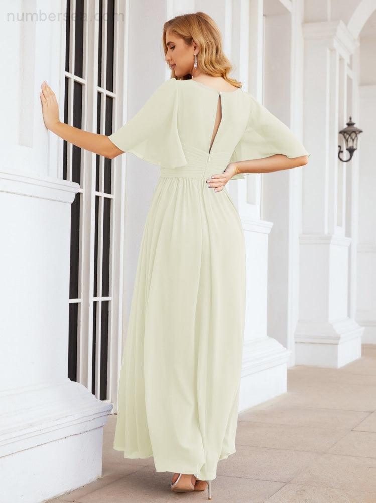 Numbersea Bridesmaid Dresses for Women Wedding Long Party Prom Dress 28068-numbersea