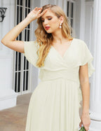 Numbersea Bridesmaid Dresses Backless Formal Prom Gowns for Evening Party Mother of The Bride Dress 28040-numbersea
