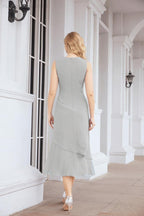 Two-Piece A-Line Mother Of The Bride Dress Formal Party Gown 28072