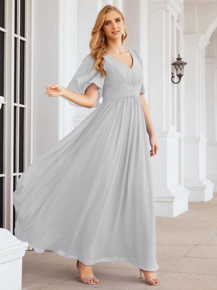 Numbersea Bridesmaid Dresses for Women Wedding Long Party Prom Dress 28068-numbersea