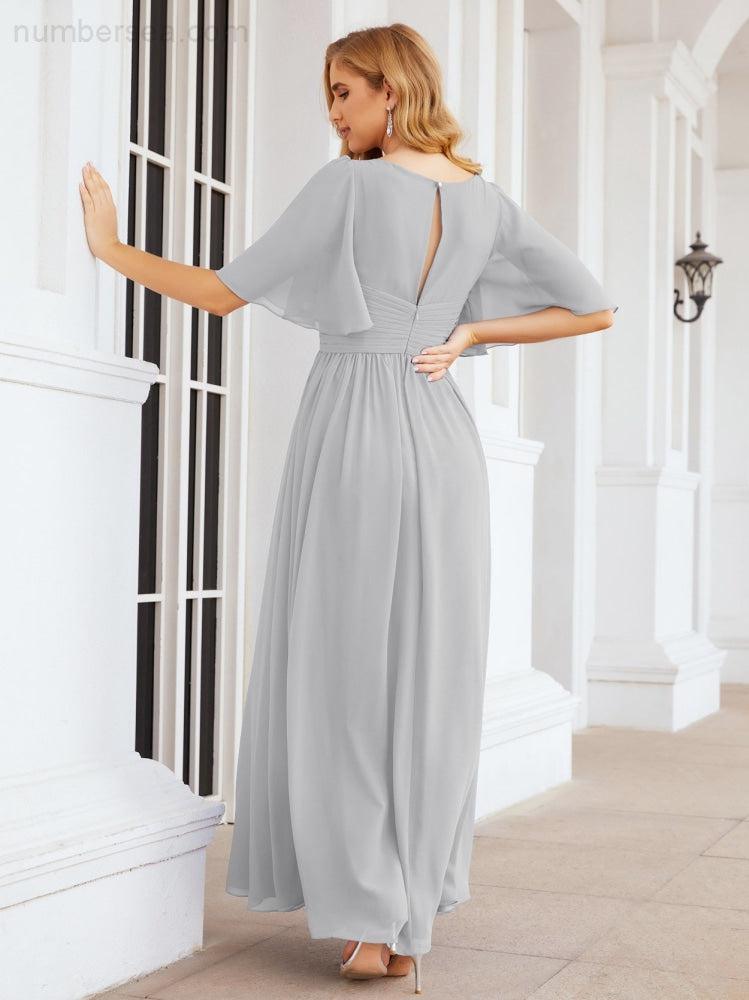 Numbersea Bridesmaid Dresses for Women Wedding Long Party Prom Dress 28068-numbersea