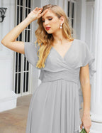 Numbersea Bridesmaid Dresses Backless Formal Prom Gowns for Evening Party Mother of The Bride Dress 28040-numbersea