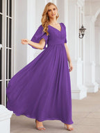 Numbersea Bridesmaid Dresses for Women Wedding Long Party Prom Dress 28068-numbersea