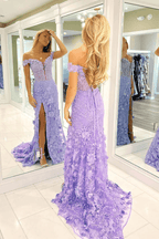 Vestido de fiesta con corpiño de corsé transparente y flores