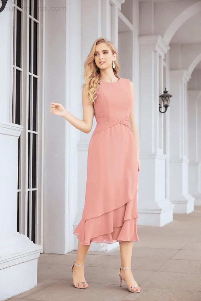 Two-Piece A-Line Mother Of The Bride Dress Formal Party Gown 28072