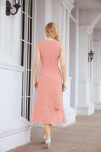 Two-Piece A-Line Mother Of The Bride Dress Formal Party Gown 28072