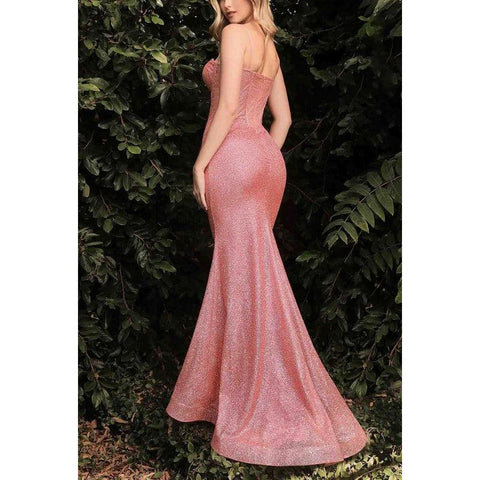 Sweetheart Spaghetti Straps Sequined Mermaid Long Prom Evening Dress