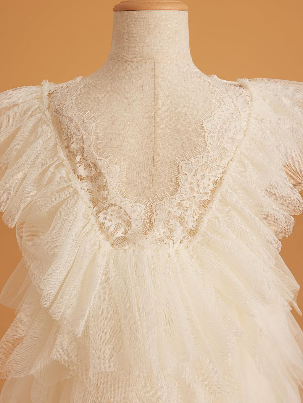 Kurzes/Minikleid aus Spitzentüll (2003227815) 