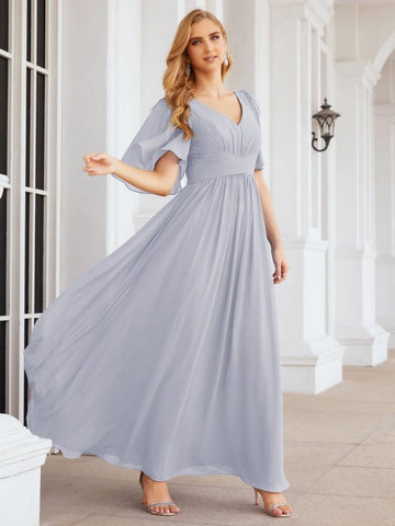 Numbersea Bridesmaid Dresses for Women Wedding Long Party Prom Dress 28068-numbersea