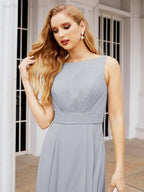 Numbersea Bridesmaid Dresses for Wedding Ruffles Long Formal Prom Gowns 28039-numbersea