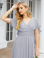 Numbersea Bridesmaid Dresses Backless Formal Prom Gowns for Evening Party Mother of The Bride Dress 28040-numbersea