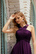 Halter Bridesmaid Dresses Formal Cocktail Prom Gown 28015-numbersea