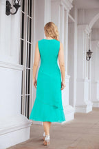 Two-Piece A-Line Mother Of The Bride Dress Formal Party Gown 28072