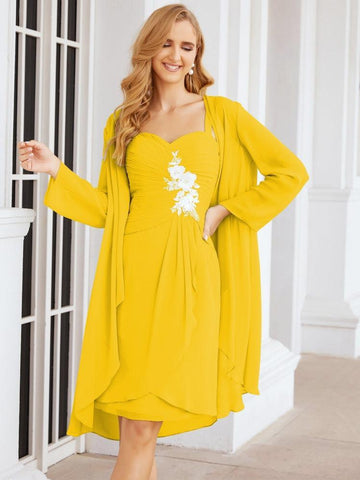 Robes de mariée Numbersea pour la mère de la mariée avec appliques en dentelle pour les invités du mariage 28066 