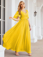 Numbersea Bridesmaid Dresses for Women Wedding Long Party Prom Dress 28068-numbersea