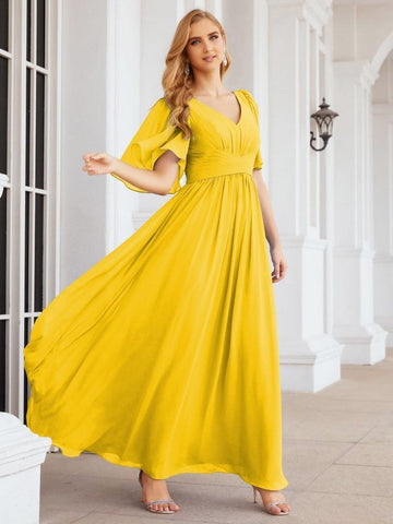 Numbersea Bridesmaid Dresses for Women Wedding Long Party Prom Dress 28068-numbersea