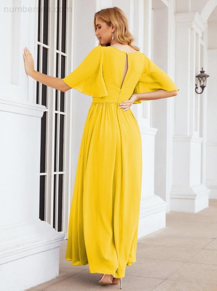 Numbersea Bridesmaid Dresses for Women Wedding Long Party Prom Dress 28068-numbersea