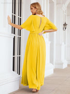 Numbersea Bridesmaid Dresses for Women Wedding Long Party Prom Dress 28068-numbersea