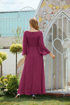 Numbersea Mother Of The Bride Dresses Plus Size Formal Prom Dress For Wedding Guest Women 28012