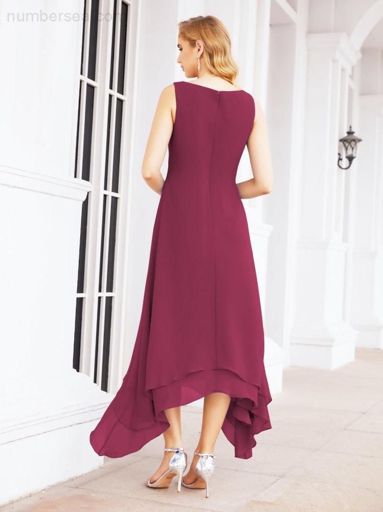 Numbersea Two-Piece A-line Mother of The Bride Dress Formal Party Gown Dress 28073 - numbersea