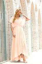 Numbersea Mother Of The Bride Dresses Plus Size V-Neck Floor Length Formal Prom Dress For Wedding