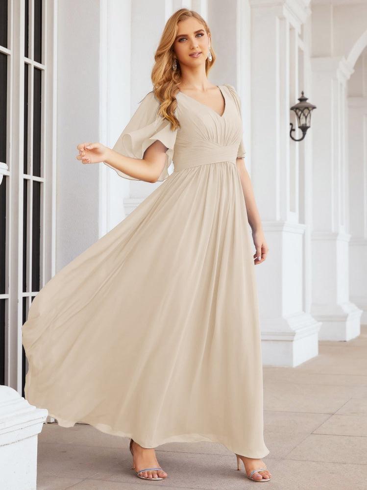 Numbersea Bridesmaid Dresses for Women Wedding Long Party Prom Dress 28068-numbersea