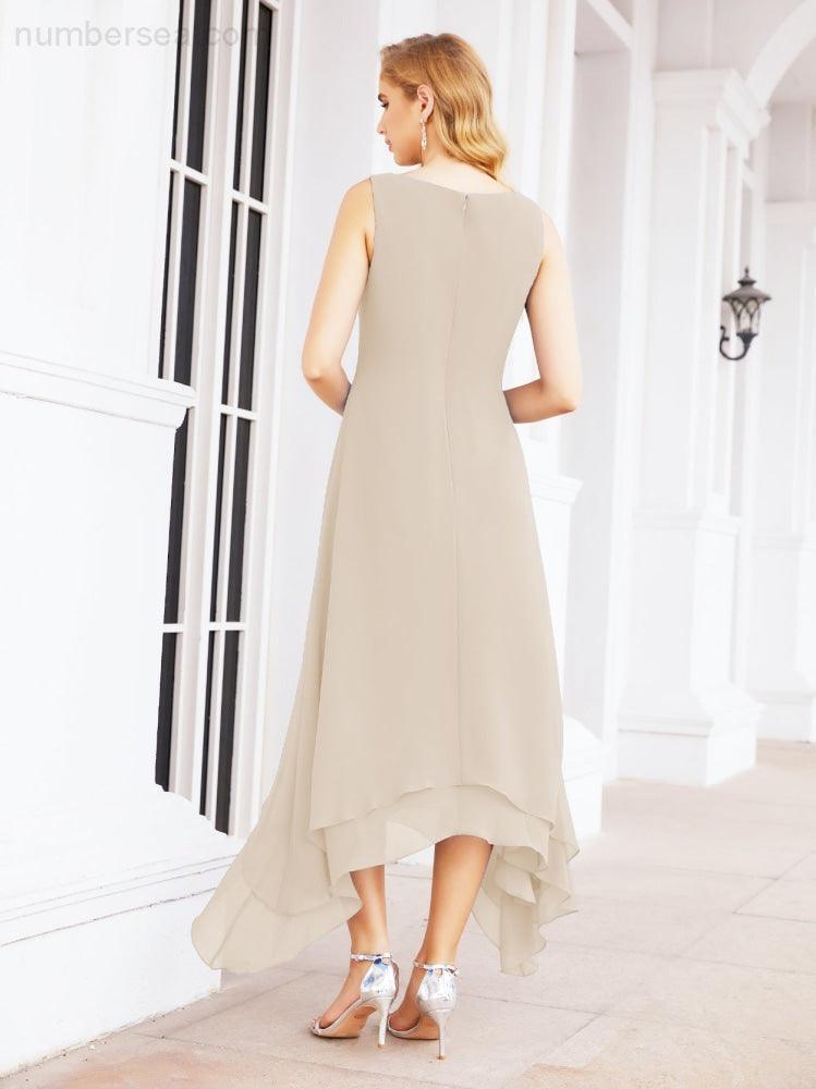Numbersea Two-Piece A-line Mother of The Bride Dress Formal Party Gown Dress 28073 - numbersea