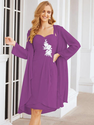 Robes de mariée Numbersea pour la mère de la mariée avec appliques en dentelle pour les invités du mariage 28066 