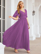 Numbersea Bridesmaid Dresses for Women Wedding Long Party Prom Dress 28068-numbersea
