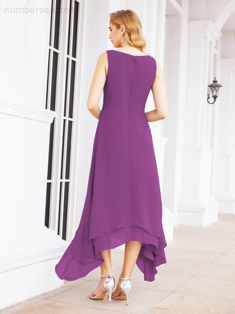 Numbersea Two-Piece A-line Mother of The Bride Dress Formal Party Gown Dress 28073 - numbersea