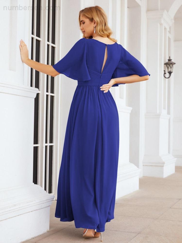 Numbersea Bridesmaid Dresses for Women Wedding Long Party Prom Dress 28068-numbersea