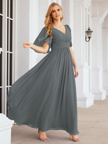 Numbersea Bridesmaid Dresses for Women Wedding Long Party Prom Dress 28068-numbersea
