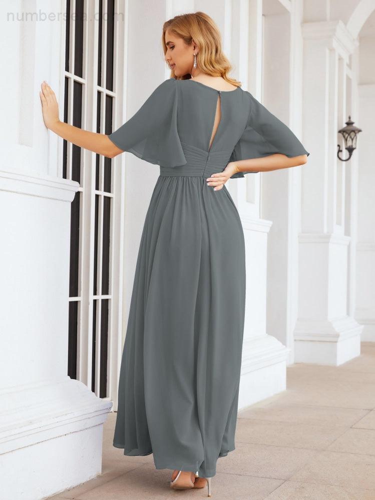 Numbersea Bridesmaid Dresses for Women Wedding Long Party Prom Dress 28068-numbersea