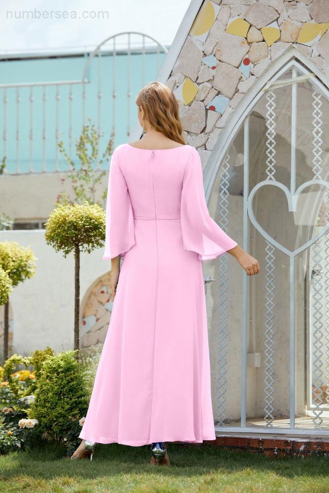 Numbersea Mother Of The Bride Dresses Plus Size Formal Prom Dress For Wedding Guest Women 28012